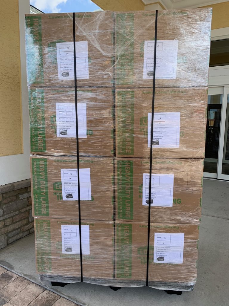 Pack your own pallet when moving overseas. | UPakWeShip